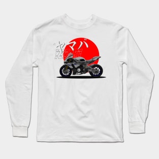 illustration of the YAMAHA R1 Long Sleeve T-Shirt